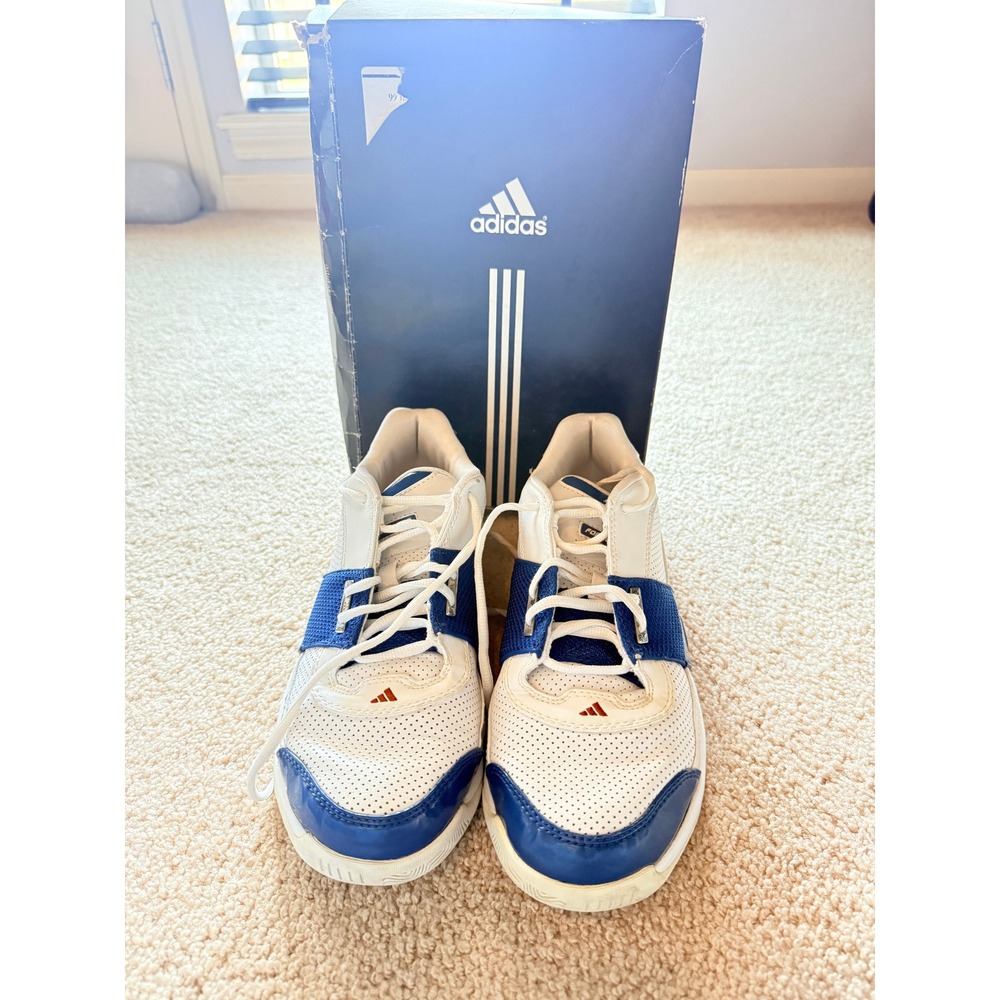 Adidas Gil Zero Low Gilbert Arenas Basketball Shoes White Blue 945904 Mens 8